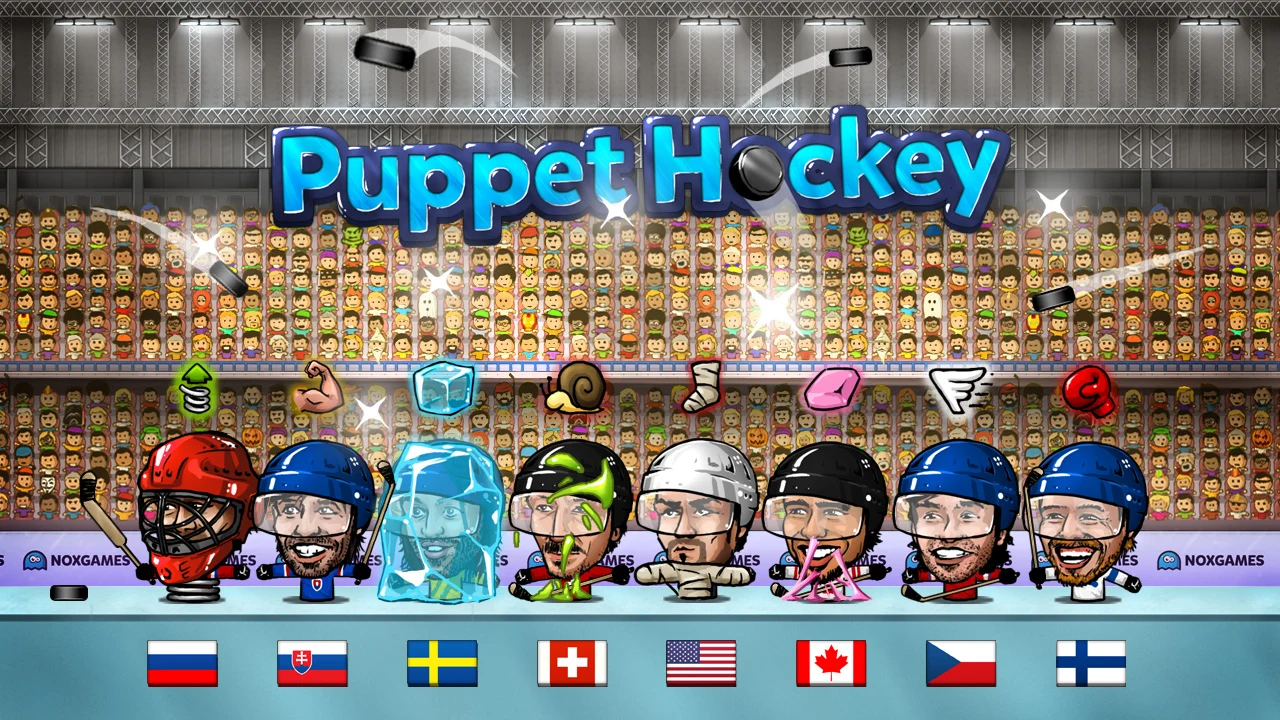 Puppet Ice Hockey: Pond Head screenshot