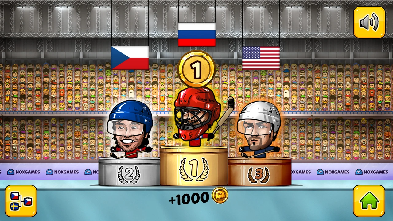 Puppet Ice Hockey: Pond Head screenshot